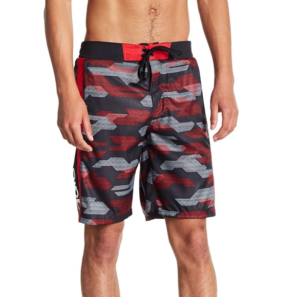 adidas camo swim shorts